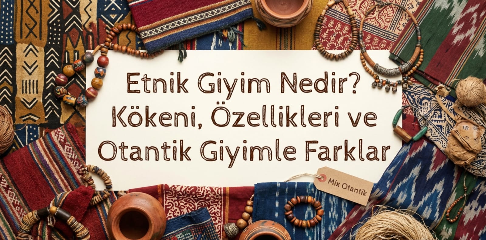 Etnik Giyim Nedir? Kökeni, Özellikleri ve Otantik Giyimle Farkları Etnik Giyim Nedir? Kökeni, Özellikleri ve Otantik Giyimle Farkları